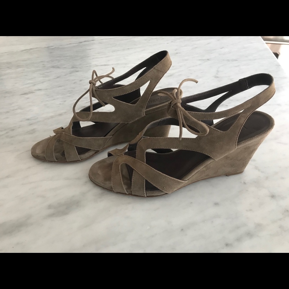 J. Crew Suede Heel Size 8